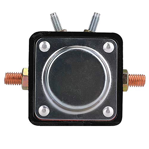 12V Starter Solenoid Relay SMR6003 for Johnson OMC Evinrude Outboard Motor Ford Kubota Kawasaki Perkins Inboard Power Tilt Replace# 383622 395419 582708 586180 47886 47886T 18-5808 4 Terminals