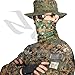 Zupoo Headbands 16-in-1Multifunctional Headband Sports Magic Scarf,Face Sun Mask,Neck Gaiter,Balaclava Headwear,Bandana,for Running,Cycling.（Camouflage-Purple）