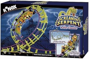knex screamin serpent roller coaster
