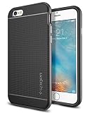Spigen Neo Hybrid iPhone 6S Case with Flexible Inner Protection and Reinforced Hard Bumper Frame for iPhone 6S / iPhone 6 - Gunmetal