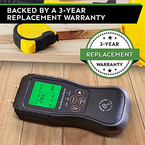 Moisture Meter for Wood Pin Type Digital Dampness Moisture Sensor