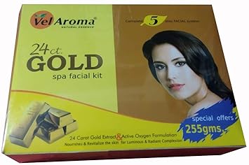 gold spa facial kit