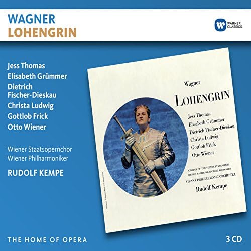 Amazon.com: Wagner - Lohengrin (remastered) : Peter Hofmann, Eva