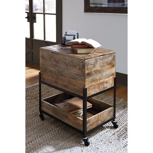 Viganni File Cabinet Light Brown/Casual