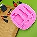 SaSa Design Perfume Nail Polish Lipstick High heel Fondant Cake Mold Chocolate Mold Candy Cake Decoration Mold (Perfume Mold)