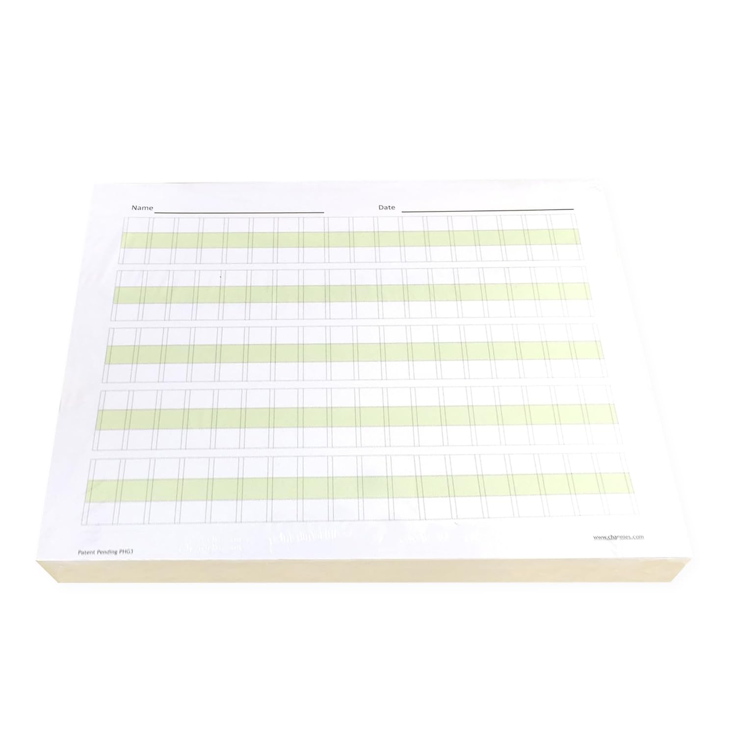 Channie’s Practice Handwriting & Printing Paper Workbook One Page A Day, 250 Pages Front & Back, 125 Sheets, Grades PreK – 1st, Size 8.5” x 11” Summer School, Summer Bridge