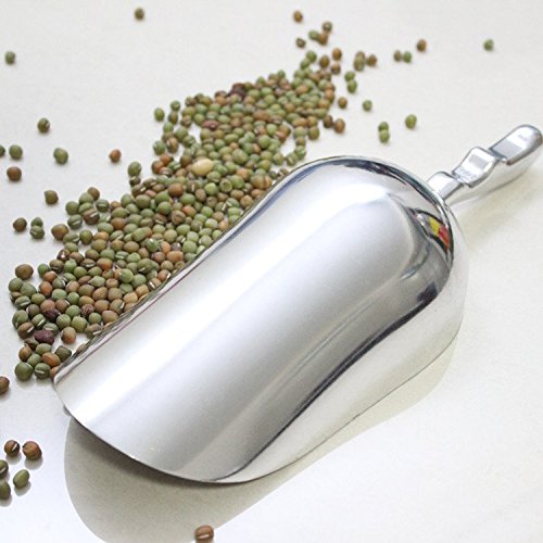 HOBULL Food Shovel Ice Scraper Food Buffet Candy Bar Scoops Flour Shovel Kitchen Coffee Baking Tools 3PCS