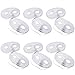 Funny Party Hats A Dozen White Eye Masks - DIY Mask - Costume Half Mask - Plain Mask - 12 PK White Party Mask