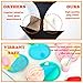 Partybus Ice Cream Party Plates Serves 24, 10'' Disposable Paper Plates, Cute Sundae Party Supplies for Kids Boys Girls Toddlers, Birthday Baby Shower Decorations