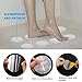 YBLNTEK 24 Pieces Safety Shower Treads, Non-Slip Bath Treads Bathtub Stickers with Scraper for Tubs Bath