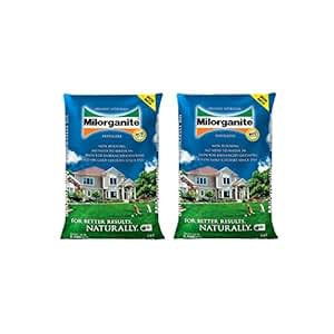 Amazon.com: Milorganite Organic Nitrogen Fertilizer, 36-Pound - (2 Pack