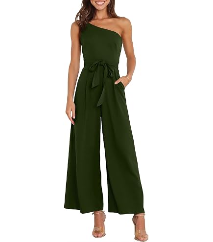 DWKLLI One Piece Chiffon Bridesmaid Jumpsuits Convertible Elegant Prom Jumpsuit Ruffle Plus Size Evening Pantsuits Aqua : Clothing, Shoes & Jewelry