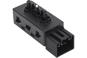 AiYiGu 6 Way Power Seat Adjustment Switch Driver Side Passenger Side Compatible with 2005-2016 Ford, Lincoln, Mercury, Replacement for 9L3Z-14A701-A, 5F9Z-14A701-AA, PSW5