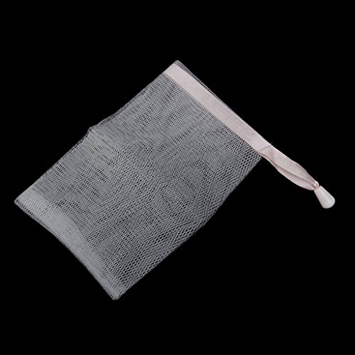 AHA 5 Bags Random Color Double Layer ECO Soap Saver Bag for Shower Bubbles Maker Sack Sock Pouch Holder Mesh Net Bags sold by AHA WINWIN LLC
