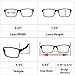 BlackComputer Reading Glasses 1.00 _ Protect Your Eyes Against Eye Strain, Fatigue and Dry Eyes from Digital Gear with Anti Blue Light, Anti UV, Anti Glare, and are Anti Reflective,pack of 2
