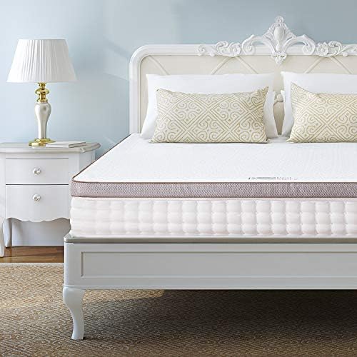 BedStory 2 Inch Mattress Topper, Gel Infused Memory Foam Mattress