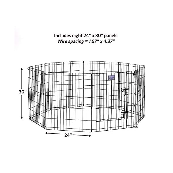 24 split door exercise pen