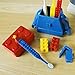 Antibacterial Brick Toothbrush Holder Set for Office, Travel, and Home (Brush Set (Blue))