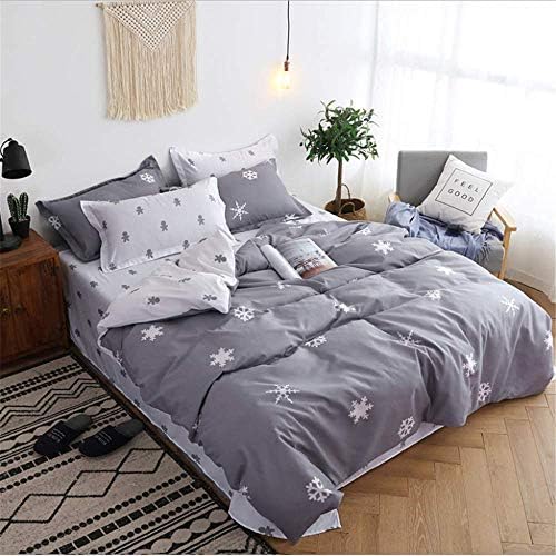 SSHHJ Bed Cover Set Cartoon Duvet Cover Adult Child Pillowcases Comforter Bedding Set D 150x200cm
