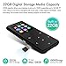MP3 Player, 32GB MP3 Players with Bluetooth, AUX Burning, Double Earphone Jack, Sports Armband, Sleep Timer, HiFi Music, FM Radio and Record, Shuffle Play, Pedometer,Lux Packing