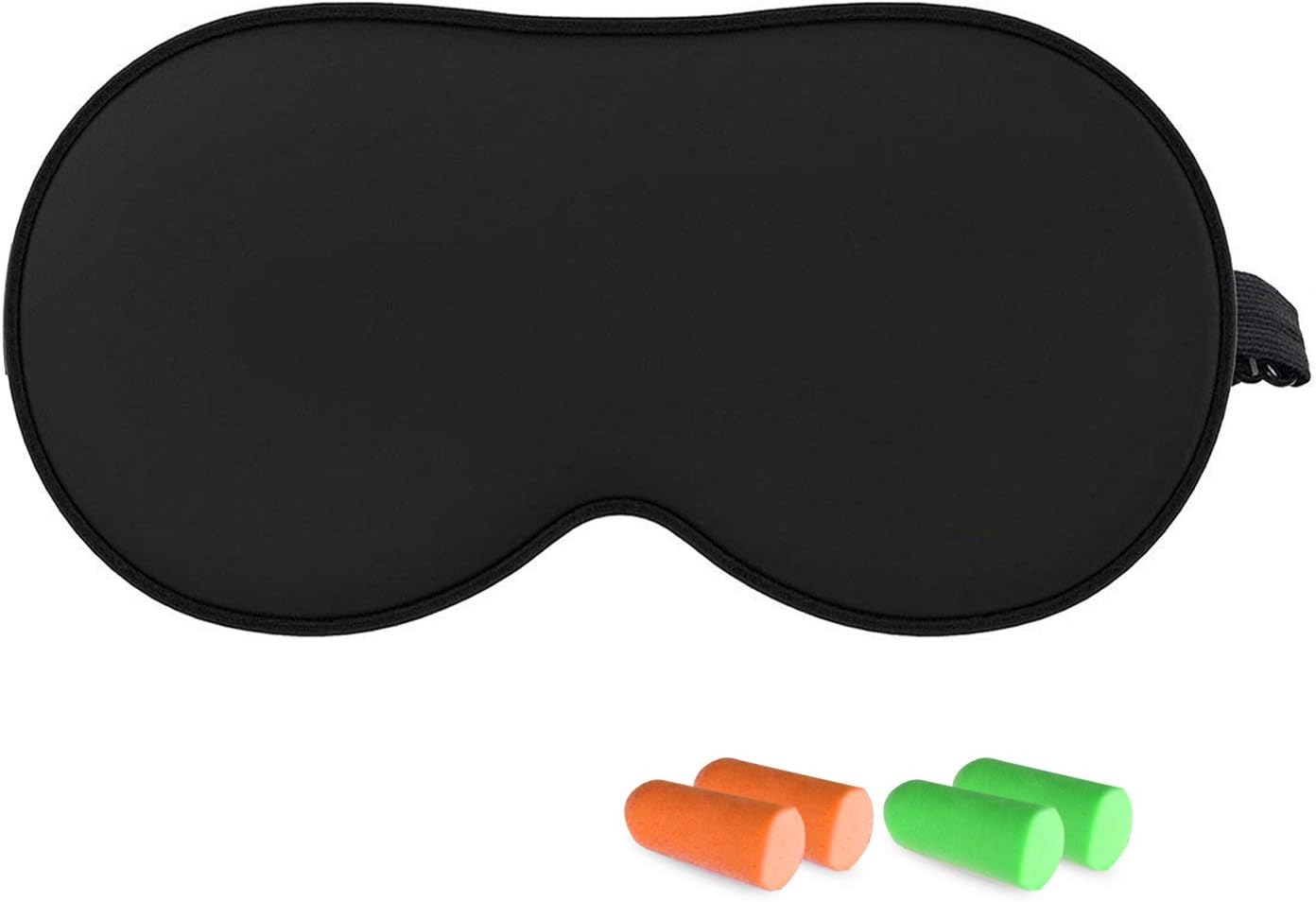 Dormir máscara, reastar Ojo Máscara Dormir Gafas con cinta de goma ajustable barem 100 seda