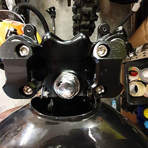 Asduaro Stuurwiel voor motorfiets, 1 paar, 22 mm, 28 mm, universeel, voor motorfiets en motorfiets, aanpassing, zwart - Image 5