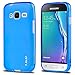 J&D Case Compatible for Galaxy J1 Mini Prime Case, [Drop Protection] [Slim Cushion] Shock Resistant Protective TPU Slim Case for Samsung Galaxy J1 Mini Prime Bumper Case - Blue