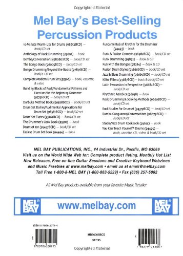 Mel Bay The Bongo Book Trevor Salloum 0796279032667 Amazon Com Books