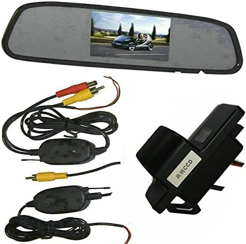 Sporthway Wireless Sony chip CCD Car Rear View Reverse backup Camera 4.3" TFT LCD Mirror Monitor ScreenPathfinder Dualis Sunny Navara C4 C5 C-Triomphe