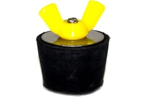 JUFAY 1 1/4 inch Commercial Quality 1.25'' Expansion Pipe Plug with Steel and Nylon Wing Handle # 7 (1)