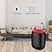 WOHOME Portable Dehumidifier, Electric Mini Air Dehumidifier 300ml Daily Working Capacity with Auto Shut-off for Bathroom Wardrobe Basement Small Office up to 215 sq ft, Black