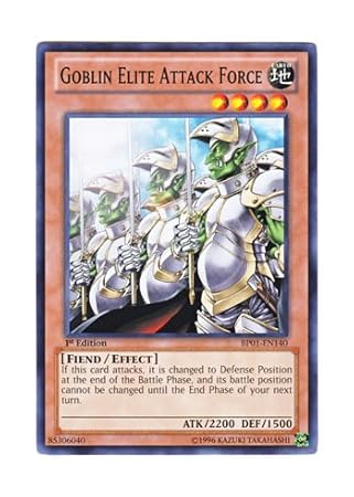 Amazon 遊戯王 英語版 Bp01 En140 Goblin Elite Attack Force