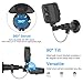 HOLACA Security Outdoor Mount for Blink XT Blink XT2 Camera with Anti-Theft Chain & Metal Wall Mount Bracket-Extra Protection for Your Blink Home Security (1 Pack)
