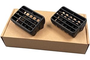 HUYILUN0104 2 PCS Dashboards Air Vent Black Compatible with Toyota 4runner 1996-2002