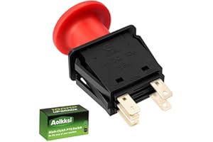 AOLKKSI 01545600 430-401 10 AMP Upgrade Blade Clutch PTO Switch Compatible with Ariens EZR 1540 1542 1648 1740 1742 1842 2048 MTD 925-04174 Scag 481635 925-1716 Gravely 00522100