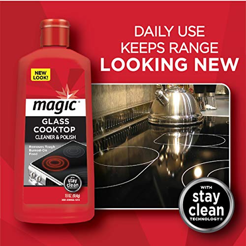 image for Magic Ceramic and Glass Cooktop Cleaner - 6 Pack - Professional Home K
