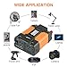 Ampeak 400W Power Inverter 12V to 110V AC Car Inverter with 2.1A USB Car Charger