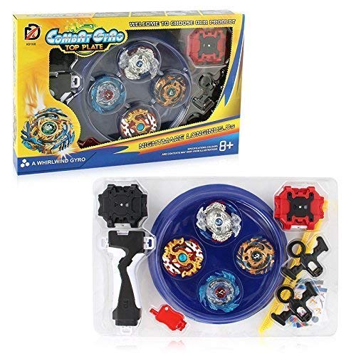 Bey Battle Burst God Evolution High Performance Battling Top Set with 4D Launcher Stater Grip and Stadium Battle Set