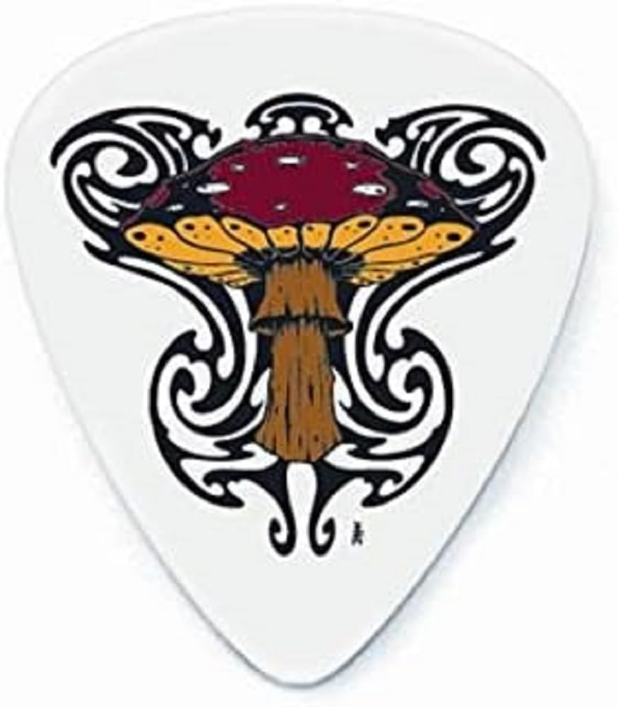 JIM DUNLOP Blackline II Alan Forbes Plectrum 36 Pieces Shroom White 0.73mm
