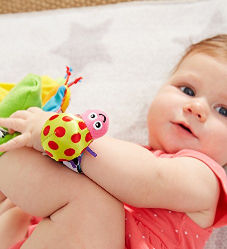 Lamaze Gardenbug Footfinder & Wrist Rattle Set