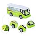 EXERCISE N PLAY Die Cast Metal Toy Cars Set 4 Car Gift Pack, Pull Back Vehicles Cars for Kids(Official Cars)