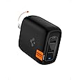 USB C Wall Charger, Spigen 40W Dual USB C Charger [GaN Fast] 30W Max Each, Foldable Fast Charger for iPhone 15 Pro Max Plus 14 13 Mini 12 SE iPad Pro M4 Air M2 MacBook Air Galaxy Z Fold Flip 5 S24 8a