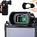 Soft Silicon Camera Viewfinder Eyecup Eyepiece Eyeshade for Sony A7RIV A7 A7II A7III A7R A7RII A7RIII A7S A7SII A9 A9II A58 A99II Eye Cup Protector Replaces Sony FDA-EP18 FDA-EP16 FDA-EP15