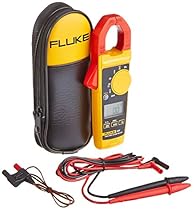 Fluke 325 40/400A AC/DC, 600V AC/DC TRMS Clamp Meter w/ Frequency, Temp, & Capacitance Measurements