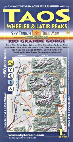 Taos Wheeler & Latir Peaks Trail Map