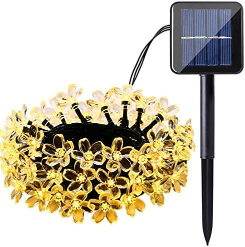 Solar Station Solar String Light Motion Sensor Outdoor Garden Wedding Decoration Party Lamp (Warm White)