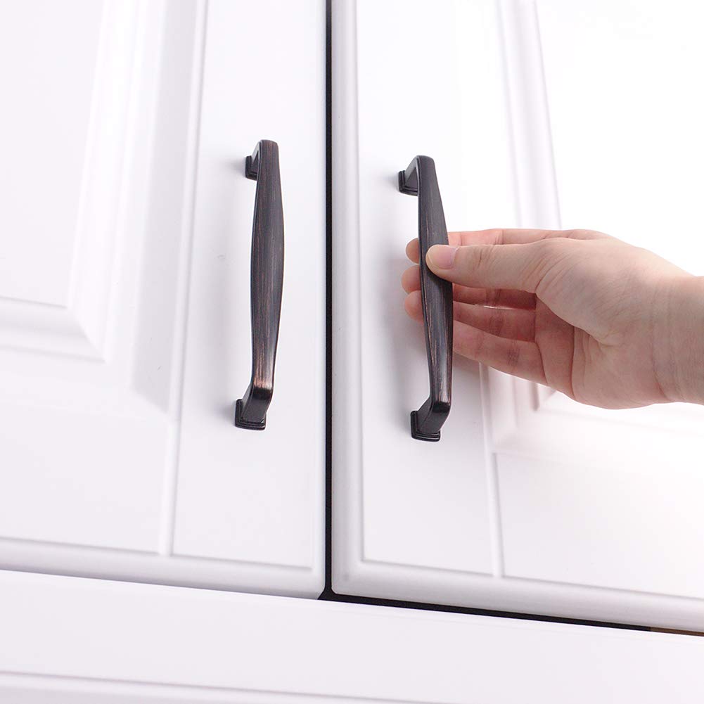 Koofizo Square Foot Cabinet Arch Pull Black Furniture Handle 3 Inch 76mm Screw Spacing 10 Pack For Kitchen Cupboard Door Bedroom Dresser Drawer Bathroom Furniture Hardware Dprd Tasikmalayakab Go Id