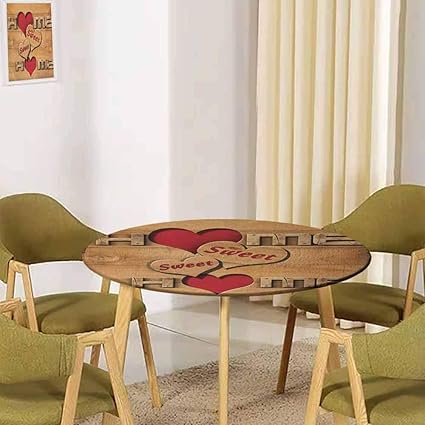Amazon Com Home Sweet Home Elastic Edged Retro Tablecloth Words