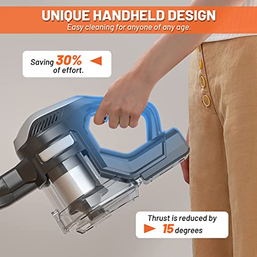 NEQUARE Cordless Vacuum Cleaner,10in1 Lightweight Stick Vacuum 25KPA