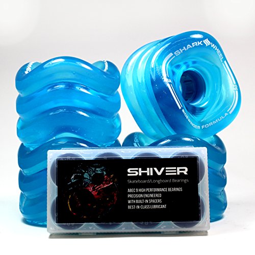 Shark Wheel (Transparent Blue, 70mm)